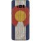 Colorado Flag Dark Wood Galaxy S8 Plus Skin